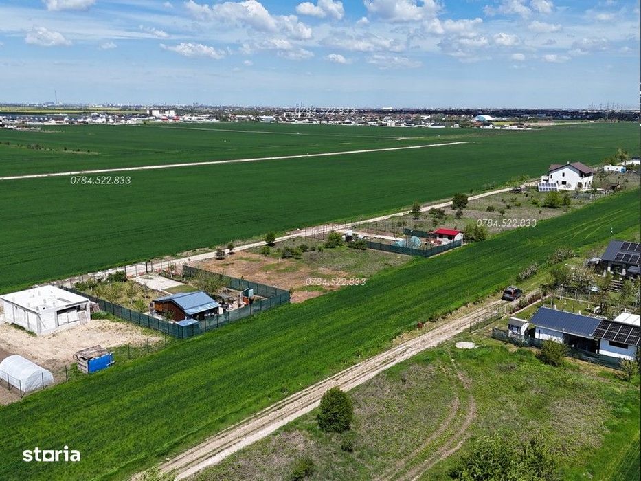 Teren intravilan 539 m² – Rate avans mic, utilități, Berceni IF