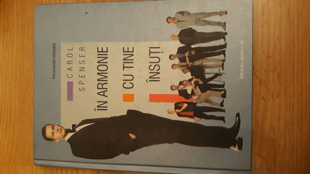 Carte "In armonie cu tine insuți".