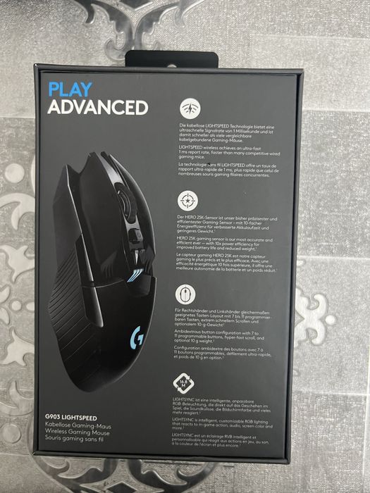 Мышь беспроводная Logitech G903 LIGHTSPEED