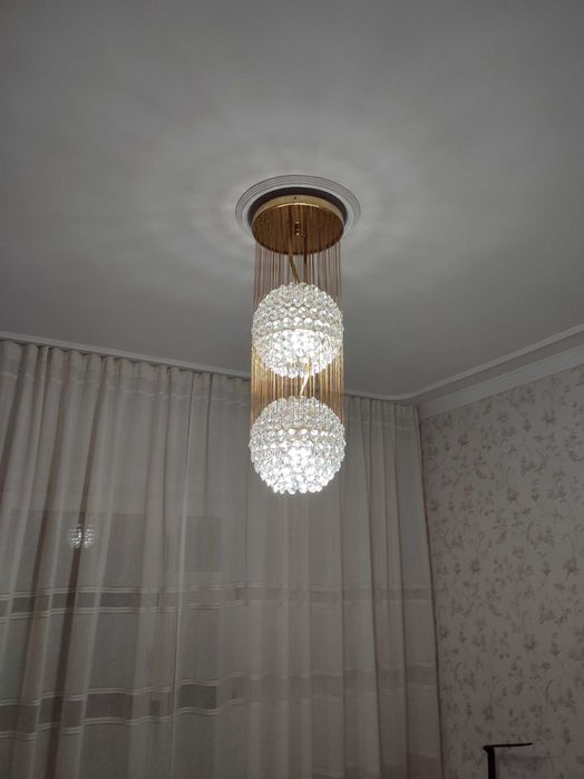 Люстра оригинальная шарообразная красивая привозная