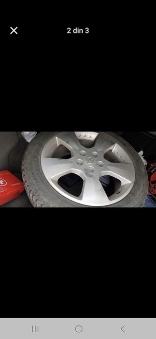 Vând jante doar opel vectra c 5x110