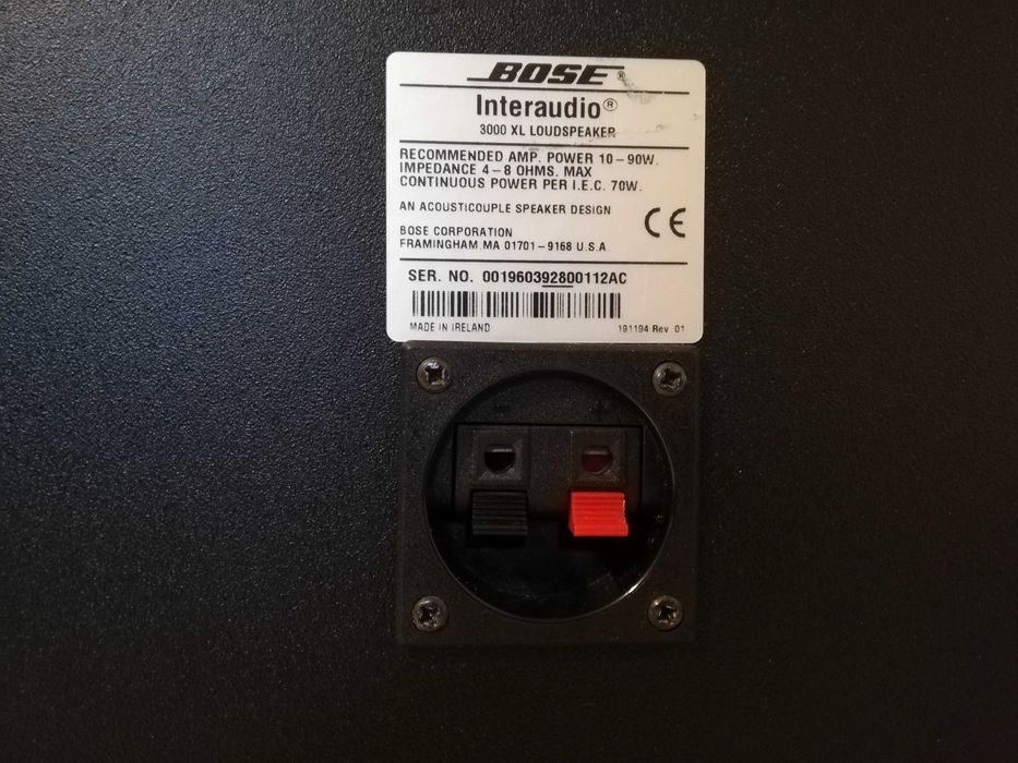 Set Boxe BOSE model Interaudio 3000xl - Impecabil/Vintage/Ireland