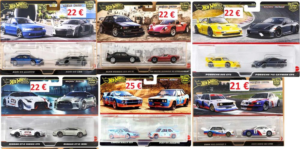 Hot Wheels BMW, Mercedes