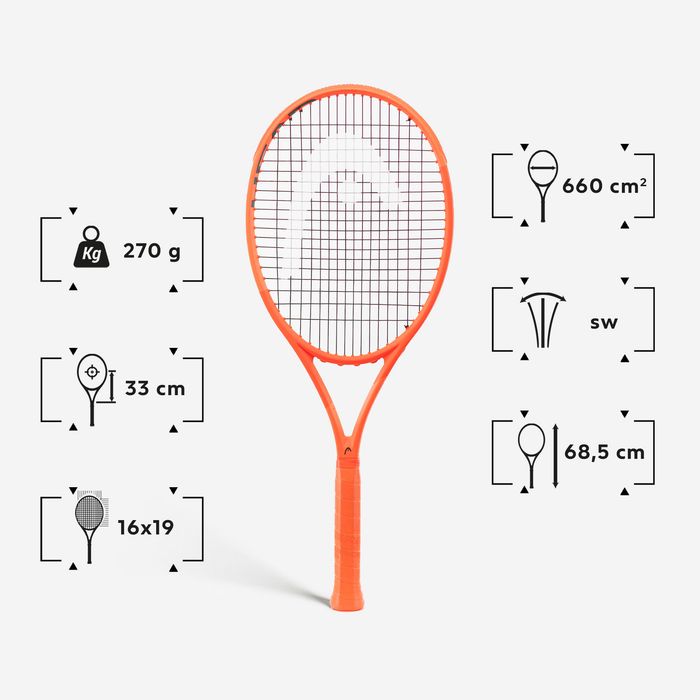 Rachetă de tenis, adulți, Head radical élite - (SecondHand) Decathlon