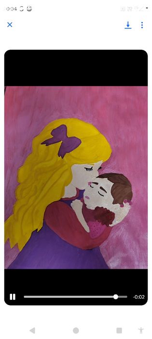 Picturi pe coli A4