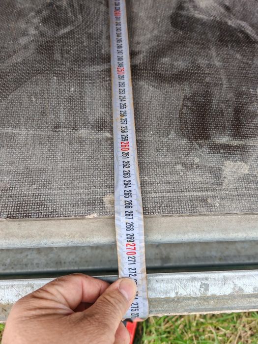 Remorcă 750kg zona mare de incarcare