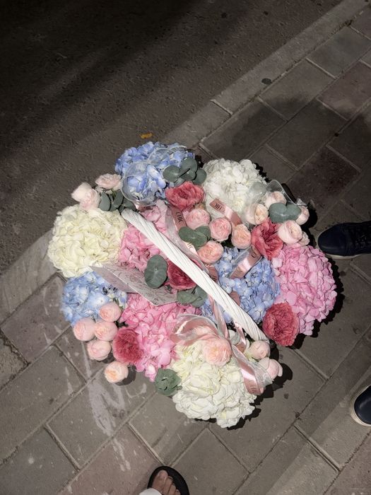 продам евробукет в корзинке