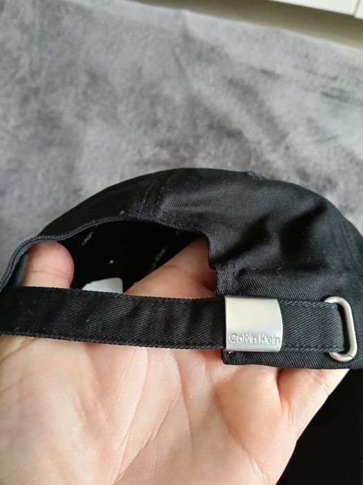 Calvin Klein Monologo Woven bb cap sapca unisex cu monologo culoare neagra noua originala