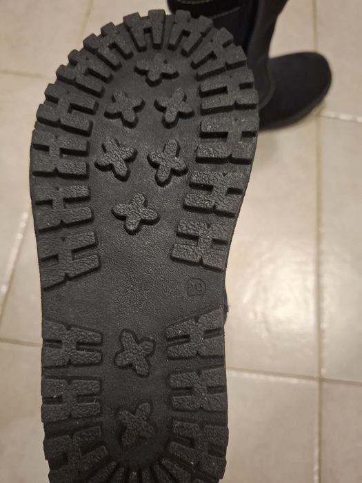 Нови детски ботуши естествена кожа Natutex