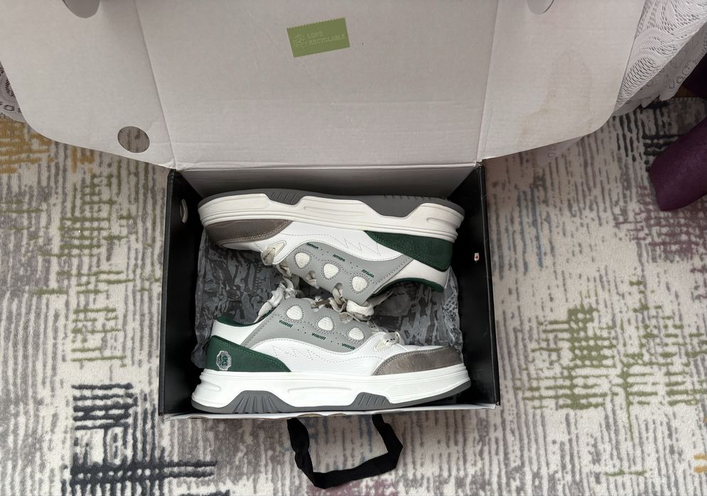 Pantofi sport BITE THE BULLET albi marime 41