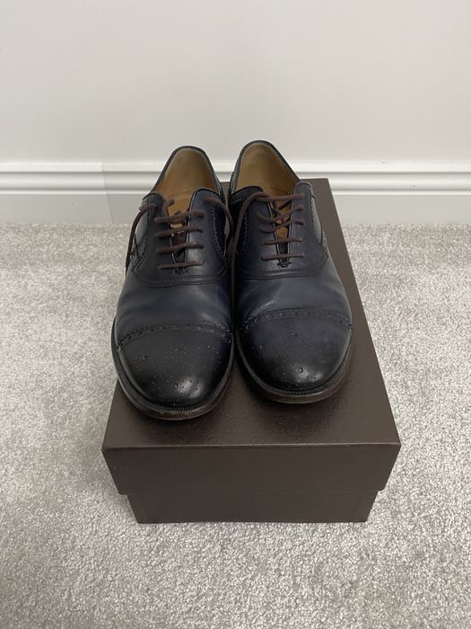 Pantofi Gucci de piele barbatesti