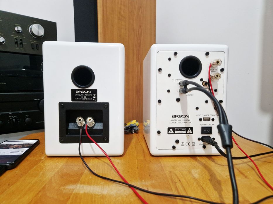Boxe  Argon Audio 7340A v2 – sistem stereo Hi-Fi 2.0