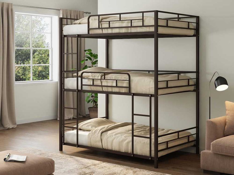 трёхярусное кровать уч каватли кровать уч этажли кровать uch qavatli