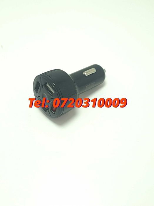 Superfastcharge Incarcator Auto Cu Patru Porturi Usb Partycharge