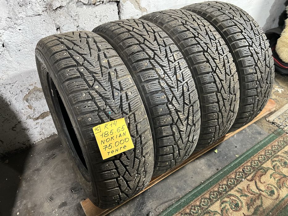 R14 Nokian шипы 4шт, 185.65
