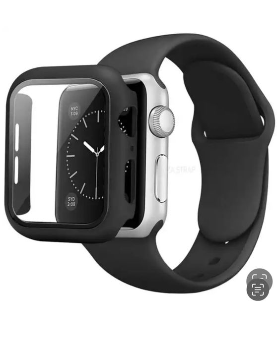 Curea Silicon Carcasa Husa Apple Watch Iphone 2 3 4 5 6 7 SE 8 9 10 11