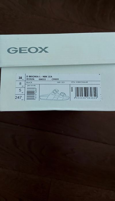 Geox brionia black 38