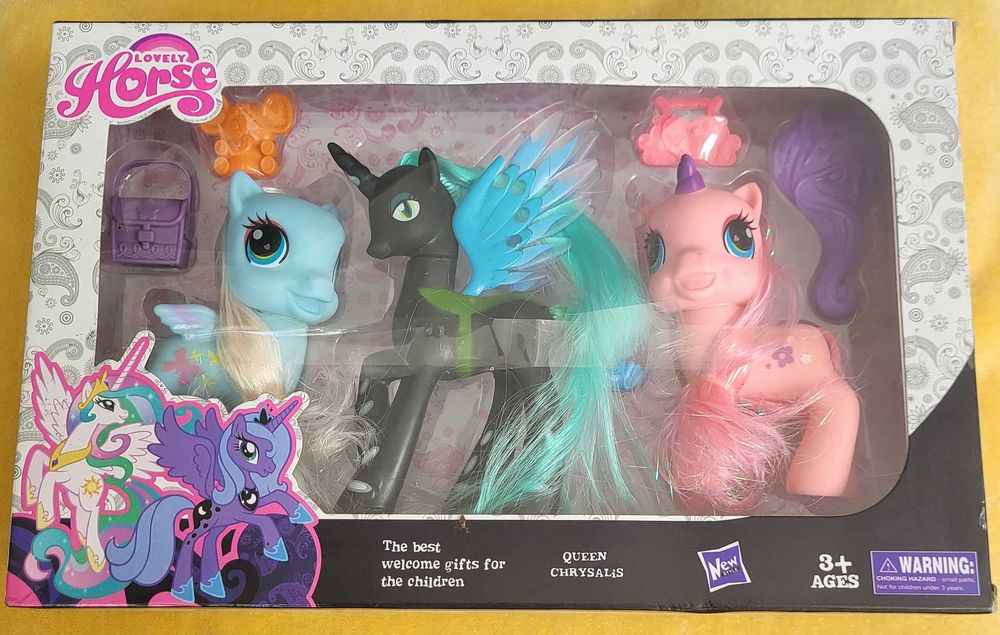 Little Pony - set 3 figurine (cutie sigilata)