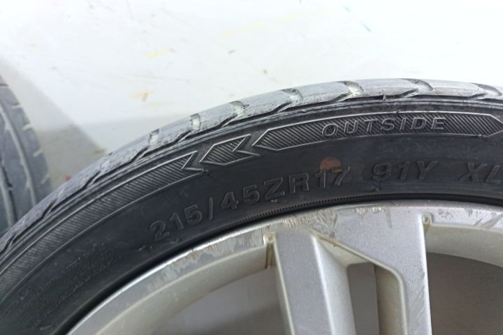 Set jante aliaj cu anvelope 215/45 ZR17 91Y Vara 7Jx17H241 4x98 Fiat