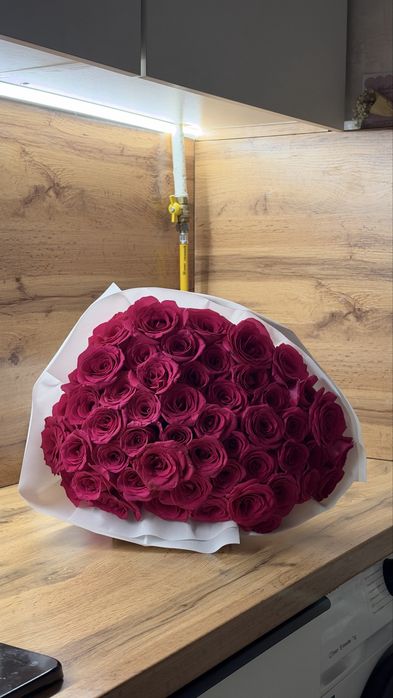 Цветы свежие 51 роза