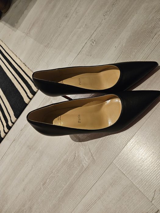 Christian Louboutin so kate, 8cm ток, 38 номер, овча кожа