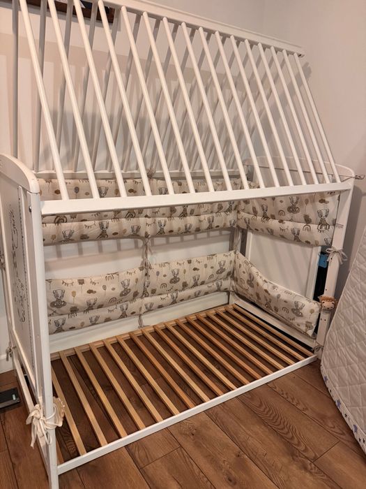 Patut din lemn 120x60, Timmi girafa