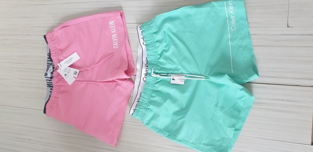 Calvin Klein CK Mens Swimwear Size M 2бр НОВО! ОРИГИНАЛНИ Мъжки Бански