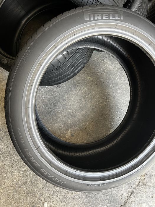 4 anvelope vara 315/35/21 + 285/40/21 , Pirelli , 5.5-6.4 mm , Porsche Cayenne !