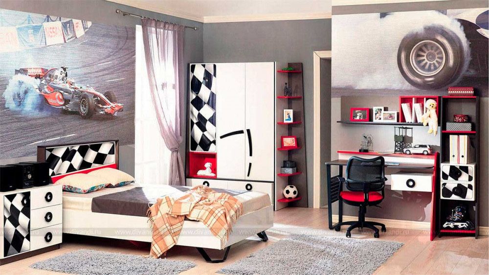 Детская мебель для мальчика - «ФОРМУЛА»