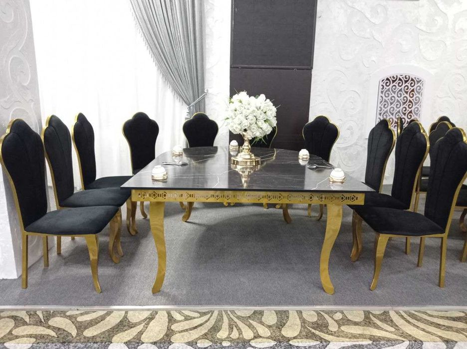 Стол и Стулья для свадебных ресторанов на 10 и 12 персон