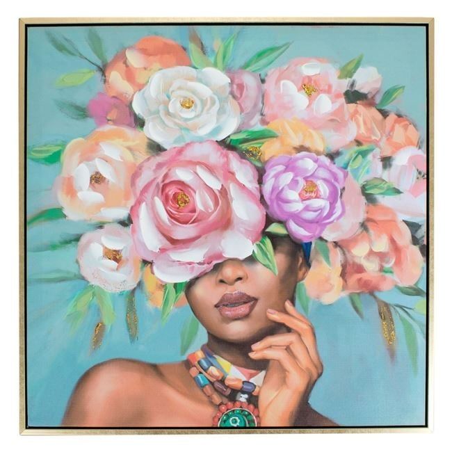 Красива картина с релефни елементи