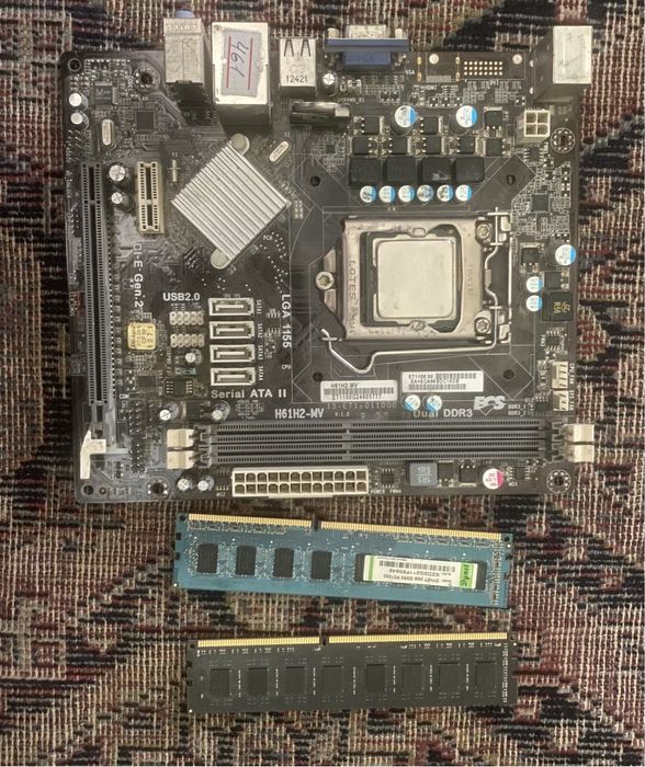 H61 plata intel core i5 2400