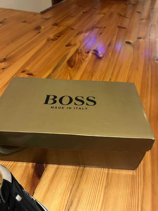 Кожени спортни обувки hugo boss