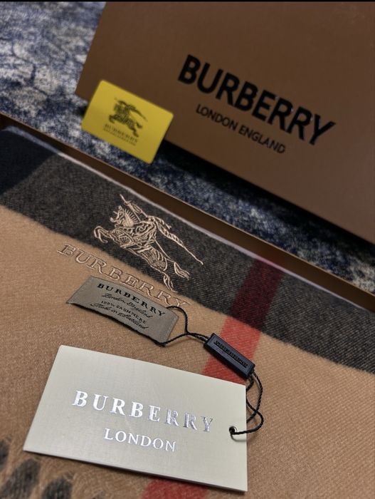 Esarfa Burberry 100% casmir