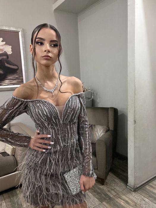 Бална къса рокля