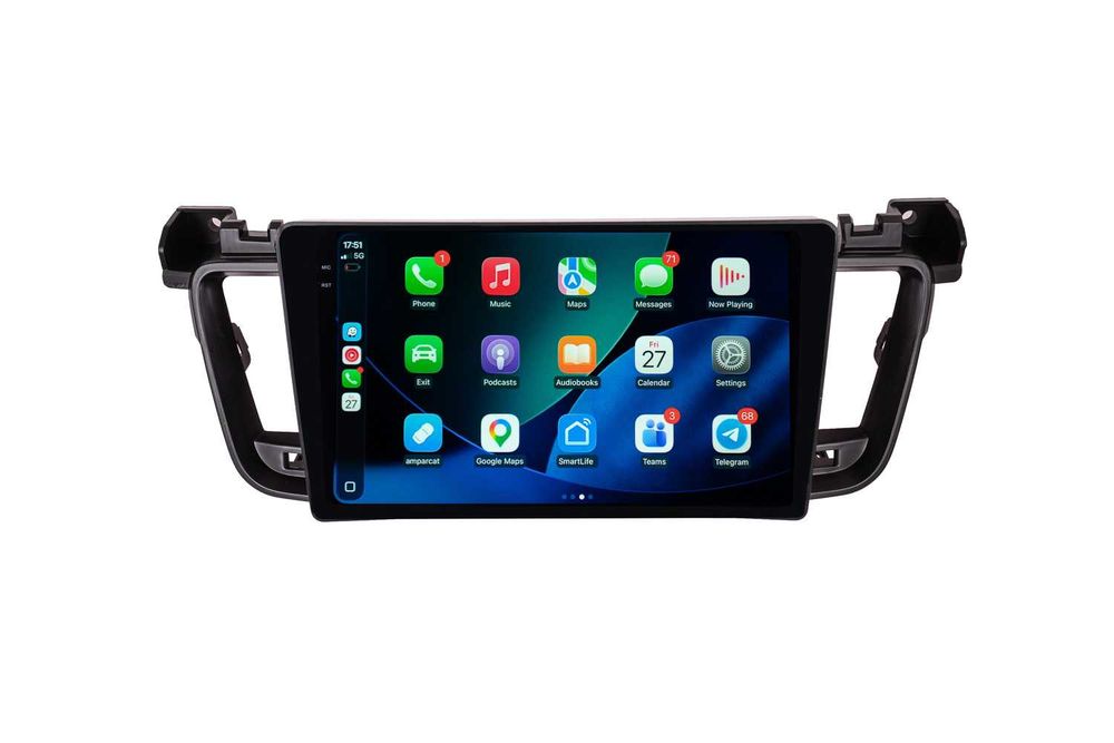 Navigatie Peugeot 508 Android 14 Carplay , Android Auto + Camera Marsarier
