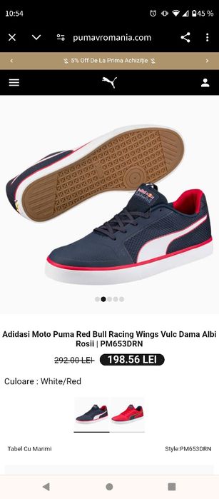 Adidași puma redbull racing