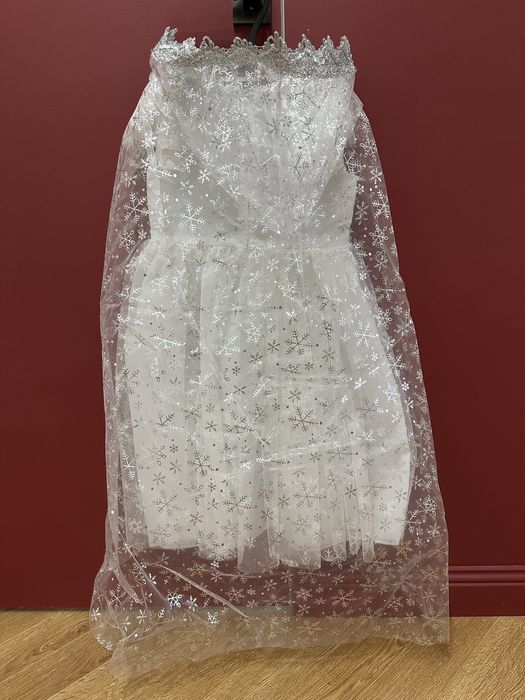 Снежинка платье