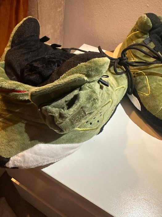 Papuci de casa jordan 6 cactus travis scott