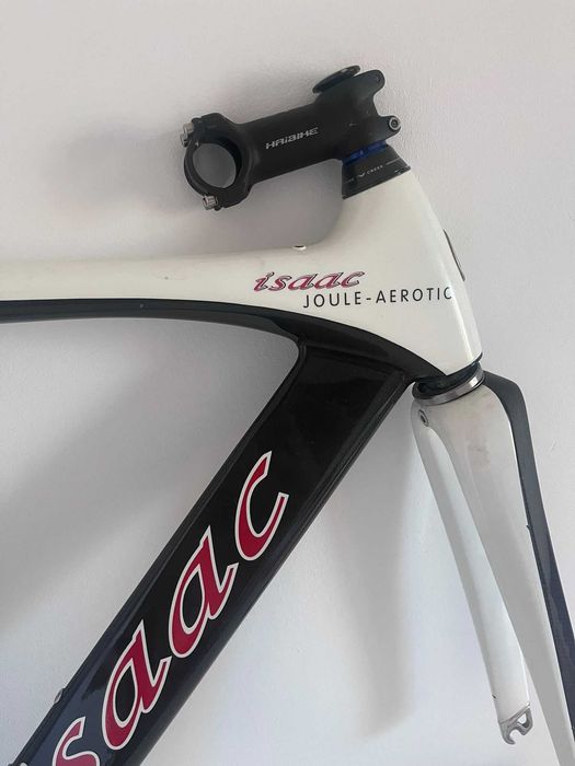 Cadru full carbon Isaac Joule-Aerotic, bicicletă cursă/triatlon (aero)