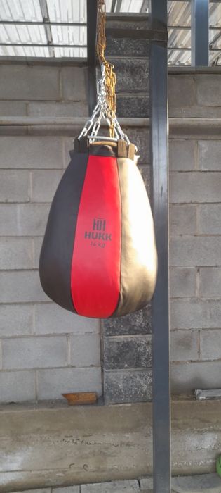 Груша кожанная боксерская