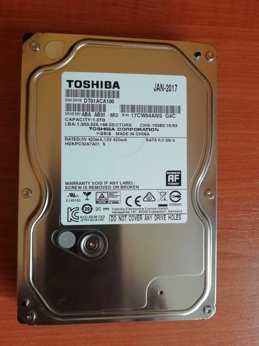 hard disk 1 terra