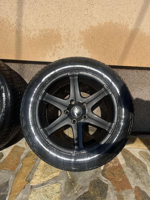 Set 4 jante PLW R17~dotate cu anvelope Hankook