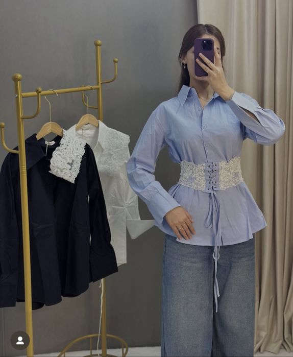 Женская рубашка размер