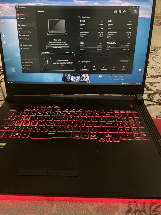 Мощный игровой ASUS ROG Strix G17 — цена договорная