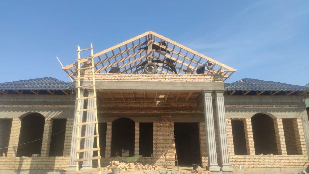 Крыша жабамыз черепица профностиль