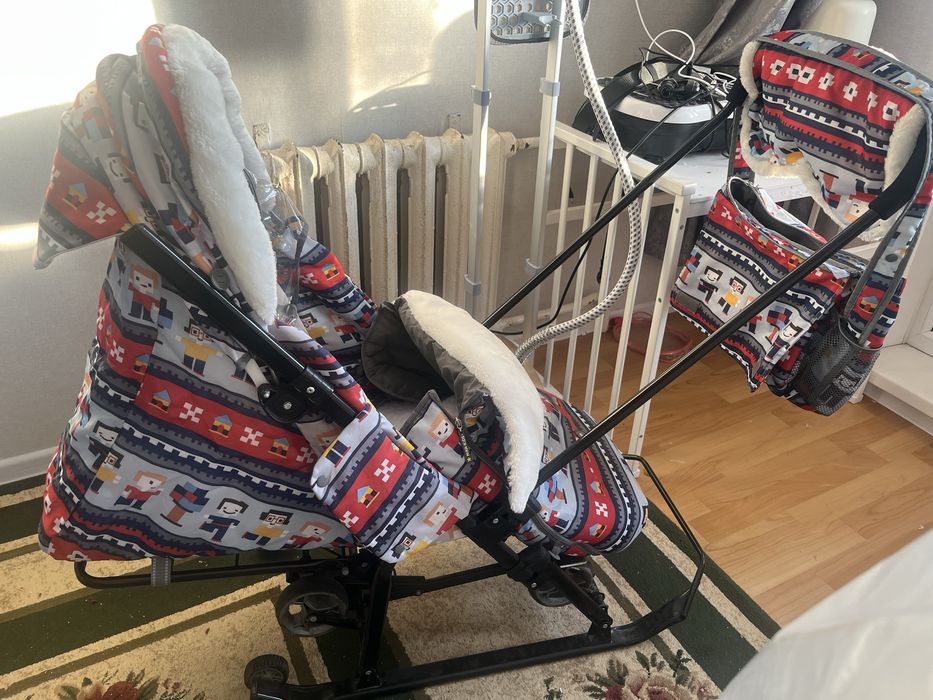 Продам санки-коляску