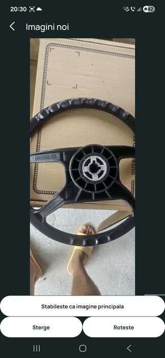 Mansa universala barca+cabluri+volan+ceasuri