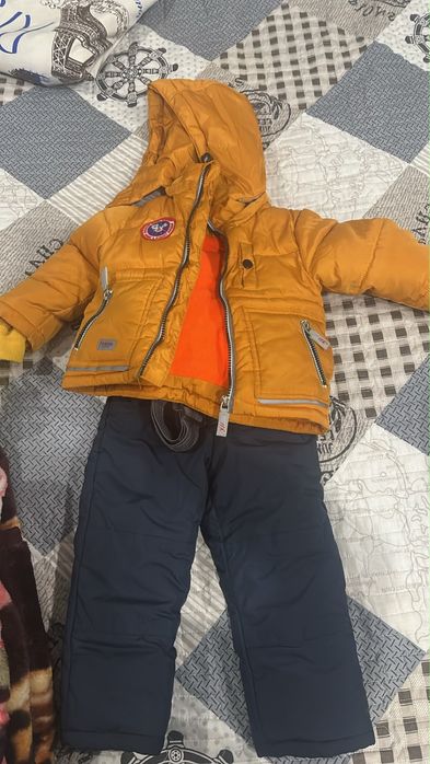 Зимний комбинезон для мальчика