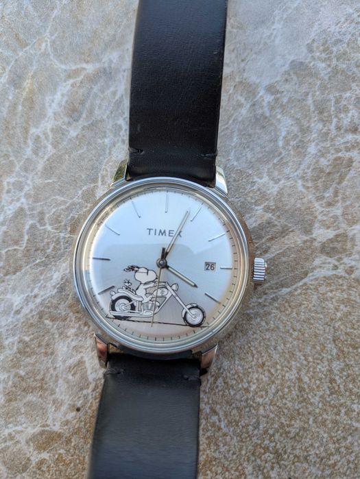 Timex Marlin Automatic Snoopy Easy Rider